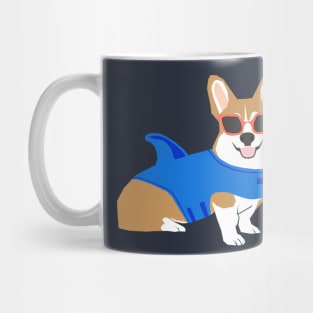 Shark Corgi Mug